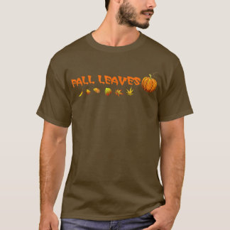 T-shirt Feuilles automnales
