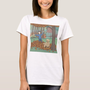 T-shirt Feuilles Automne