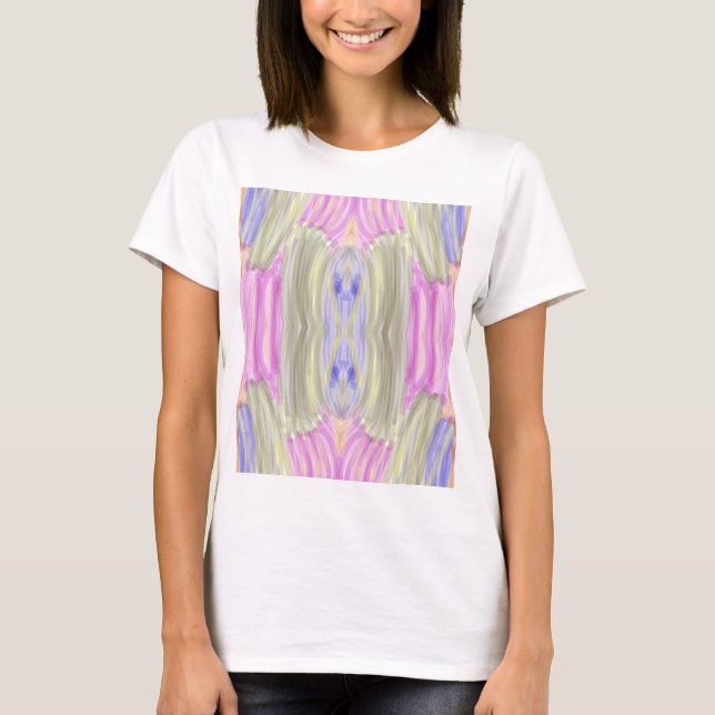 T-shirt Feuilles Colorées (Devant)