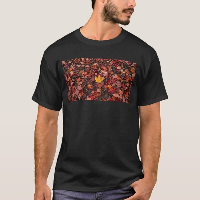 T-shirt Feuilles d'automne  (Devant)