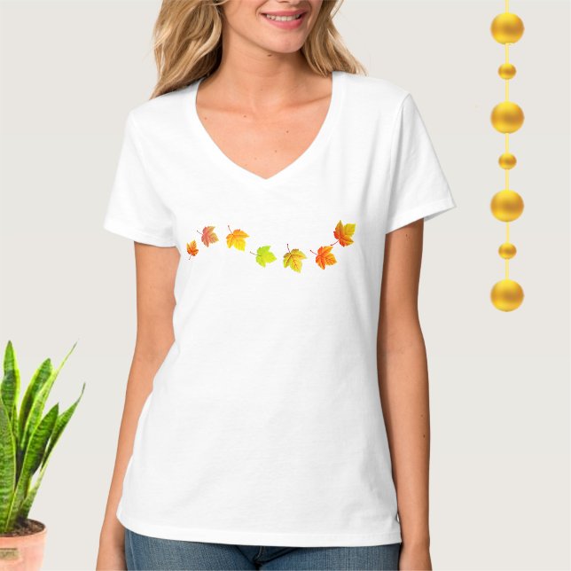 T-shirt Feuilles d'automne  (Créateur téléchargé)