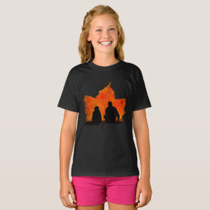 T-SHIRT FEUILLES D'AUTOMNE PÈRE ET FILS