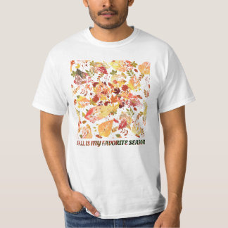 T-shirt Feuilles d'automne : Tee graphique saisonnière