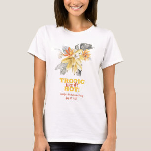 T-shirt Feuilles de Banane Tropic comme c'est Chaud! Enter