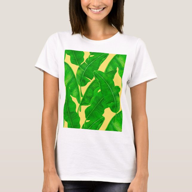 T-shirt Feuilles de bananes (Devant)
