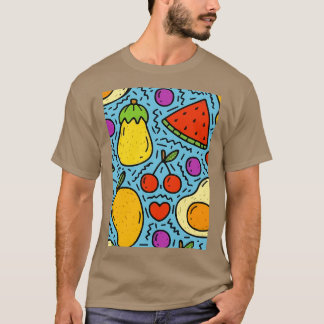 T-shirt Feuilles de la mode Avocado