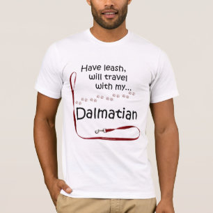 T-shirt Feuilles de voyage dalmate