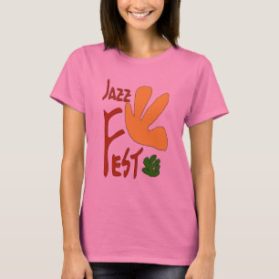 T-shirt Feuilles du Jazz Fest