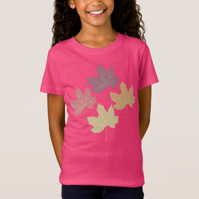 T-Shirt FEUILLES MAPLE (Devant)