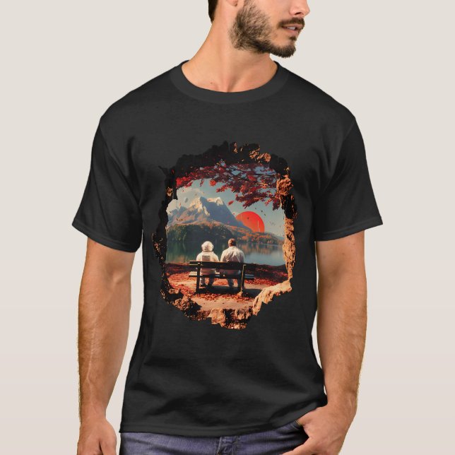 T-shirt Feuilles qui tombent (Devant)
