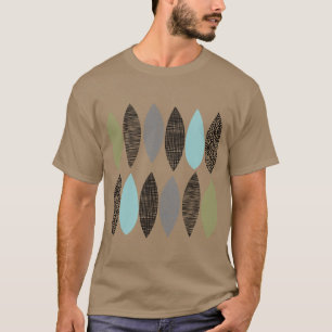 T-shirt Feuilles Texturées 01
