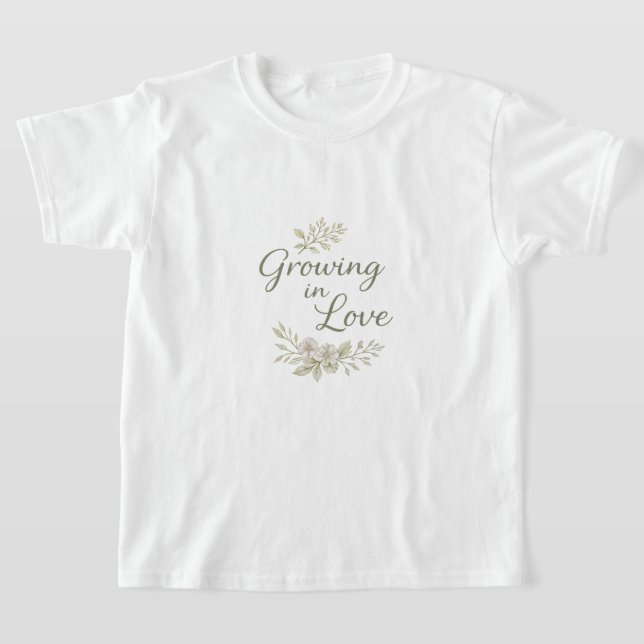 T-shirt Feuilles vertes art IA  (Poser)