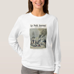 T-shirt Feux allumés pour célébrer le solstice d'été