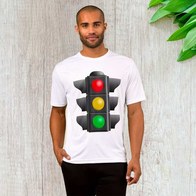 T-shirt Feux de circulation Signal rouge jaune vert (Créateur téléchargé)