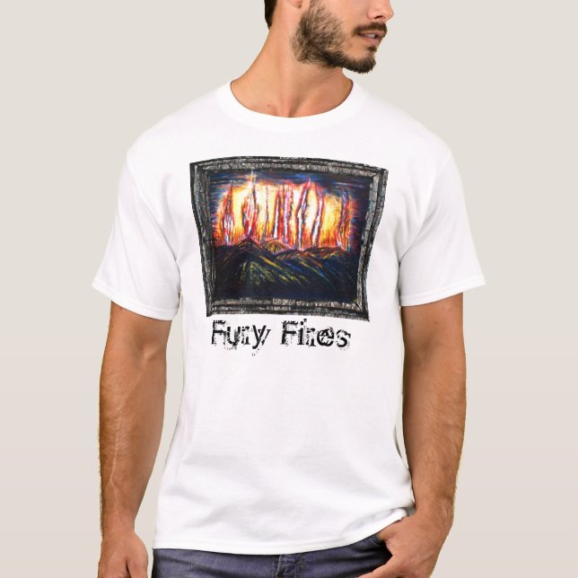 T-shirt Feux de fourrage (Devant)