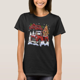 T-shirt Feux de Noël berger allemand Famille correspondant