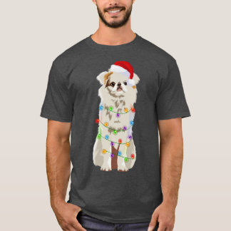 T-shirt Feux de Noël de la Chine japonaise Amoureux des ch
