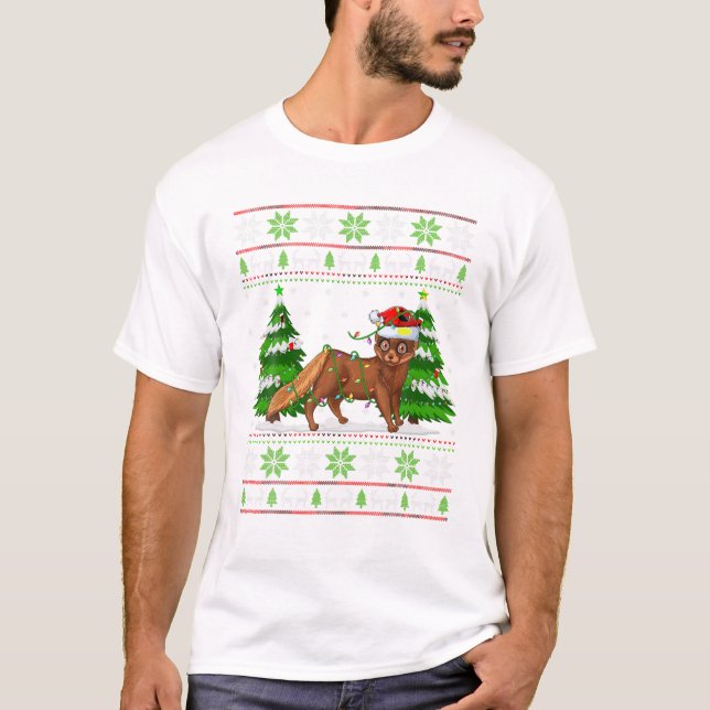 T-shirt Feux de Noël de Mind Noël Noël Noël Noël Faux Doux (Devant)