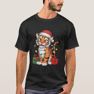 T-shirt Feux de Noël de Noël de Noël de Noël de Noël de No