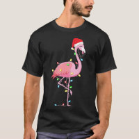 Feux de Noël Flamant rose Amant Drôle Noël