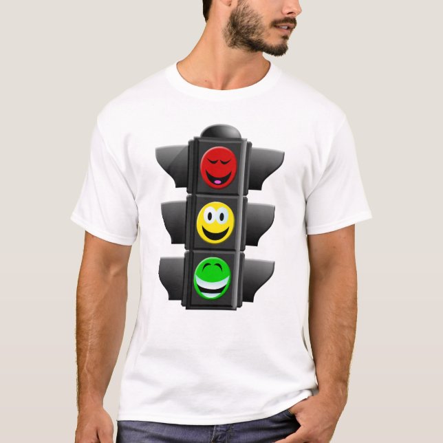 T-SHIRT FEUX DE SIGNALISATION (Devant)