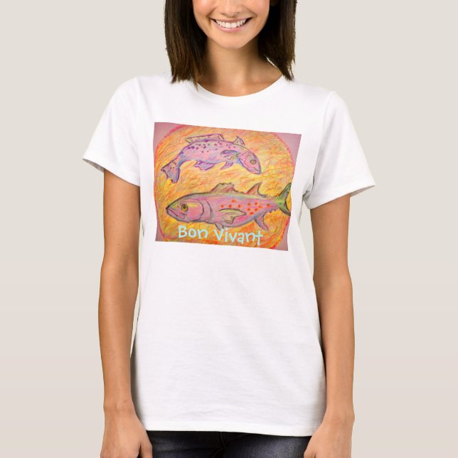 T-shirt Fève Vivant (Devant)