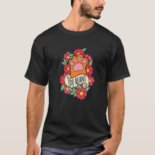 T-shirt Fèves d'orteil Chat Personnes Chat Personne