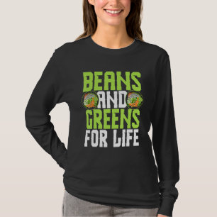 T-shirt Fèves Légumes Végétariennes Et Végétaux Végétaux