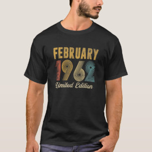 T-shirt Février 1962 Limited Edition 60e anniversaire 60