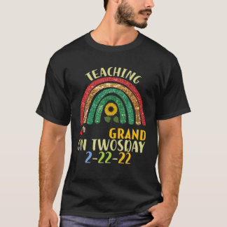 T-shirt Février 2022 Enseignement en 4e année le jour des 