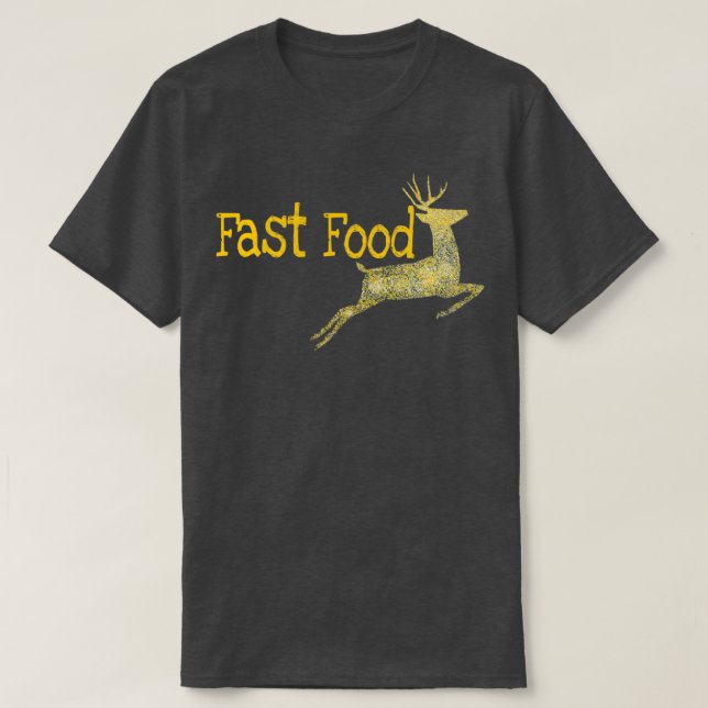 T-shirt ff funy fast food cher (Design devant)