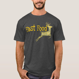 T-shirt ff funy fast food cher