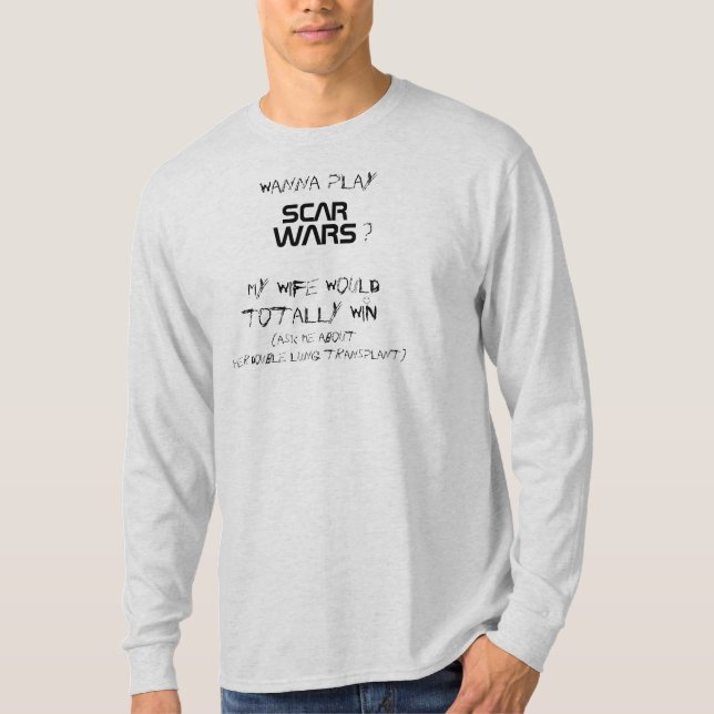 T-shirt FF) ScarWars MES hommes de VICTOIRES d'ÉPOUSE (Devant)