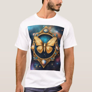 T-shirt "Fflotter dans le style" ou "Ailes de l'élégance"