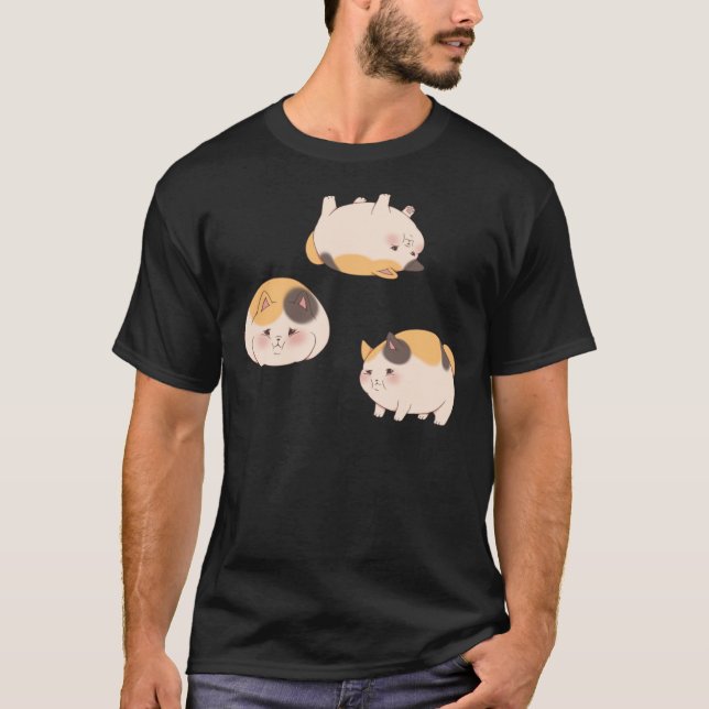 T-shirt FFXIV - Chats gras (Devant)