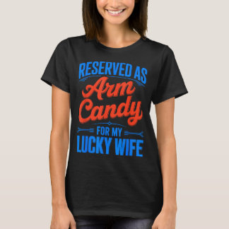 T-shirt Fiançailles couple fiancé réservé comme accessoire
