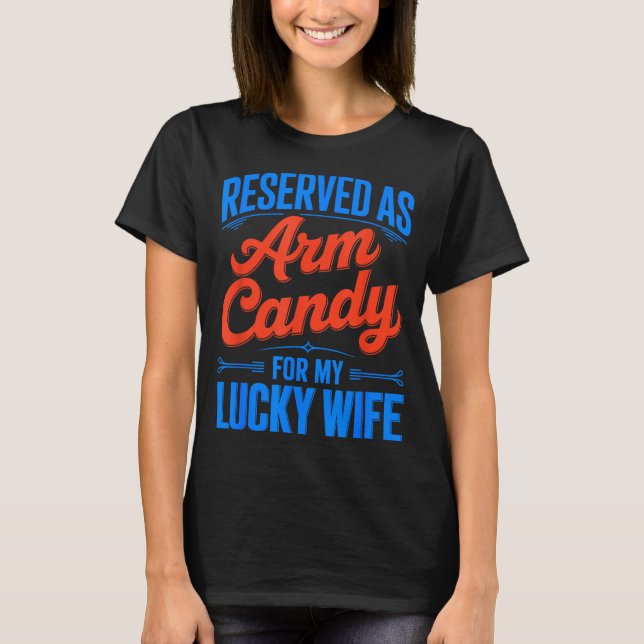 T-shirt Fiançailles couple fiancé réservé comme accessoire (Devant)