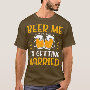 T-shirt Fiançailles de baccalauréat de Beer Lover