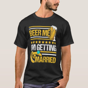 T-shirt Fiançailles de l'enterrement de vie de garçon pour