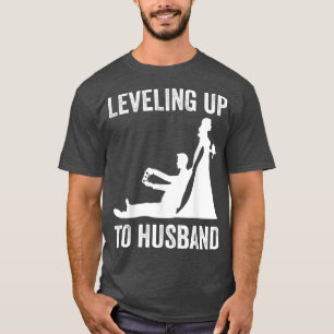 T-shirt Fiançailles de marié pour la vidéo Groom