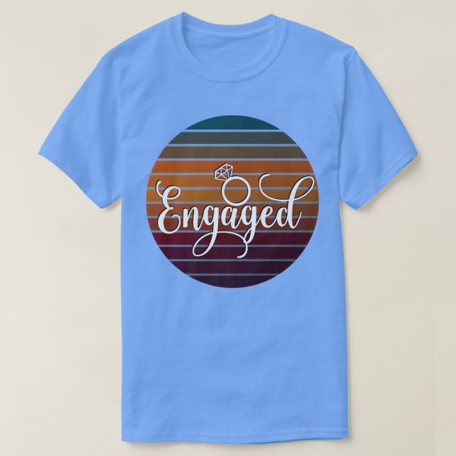 T-shirt Fiancé (Design devant)