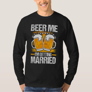 T-shirt Fiancé Fiançailles pour Enterrement de Vie de Garç