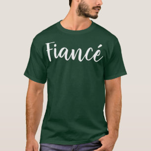 T-shirt Fiancé Marié À Venir Futur Marié Engagement 90s