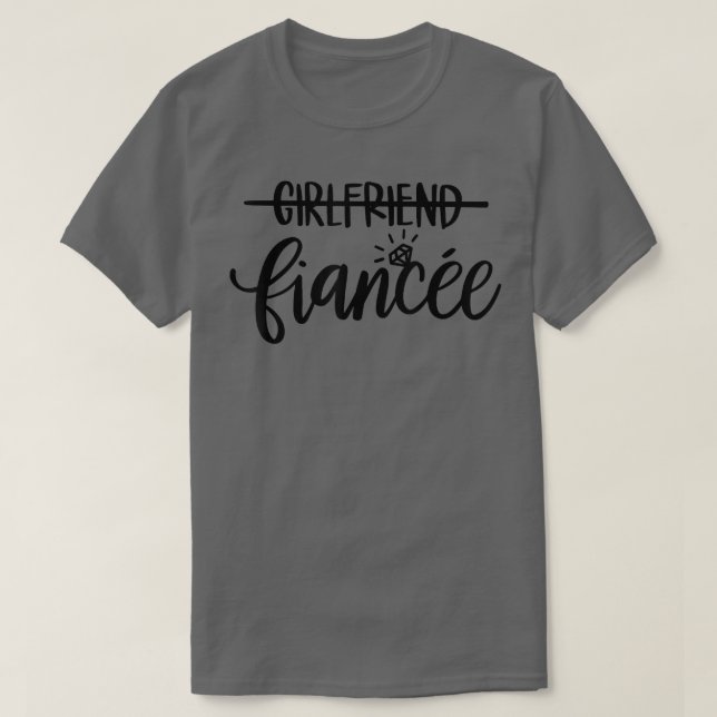 T-shirt Fiancée Future Mme  (Design devant)