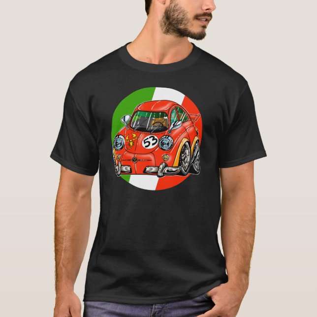 T-SHIRT FIAT 500 ABARTH (Devant)