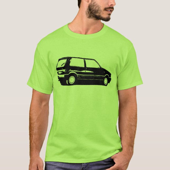 T-SHIRT FIAT UNO JE TROUBLE (Devant)