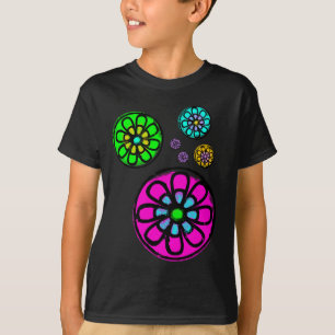 T-shirt Fibonacci flower power