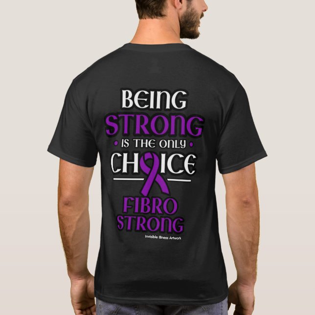 T-shirt Fibro fort (Dos)