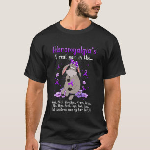 T-shirt Fibromyalgie Âne La fibromyalgie est une vraie dou