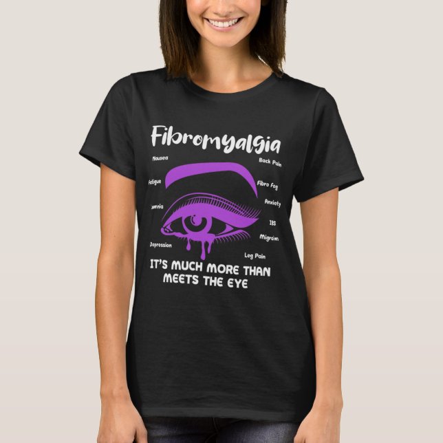 T-shirt Fibromyalgie C'est bien plus que de rencontrer le  (Devant)